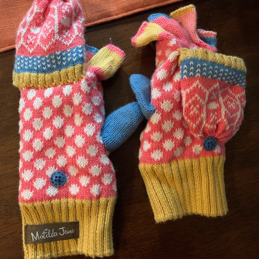Matilda Jane fingerless gloves girls